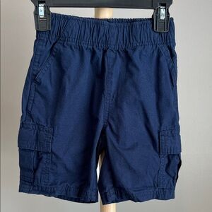 ⭐️⭐️ PICK 5 / $20 Place Boys Navy Cargo Shorts - Elastic Waist Size 4